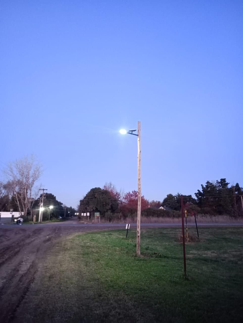 MAS ILUMINACION PARA EL BARRIO "SAN JORGE"